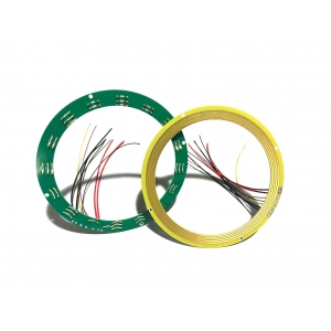 大内径PCB系列滑环（中孔170.2路30A 3里信号) ）